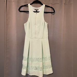 Express mint green dress